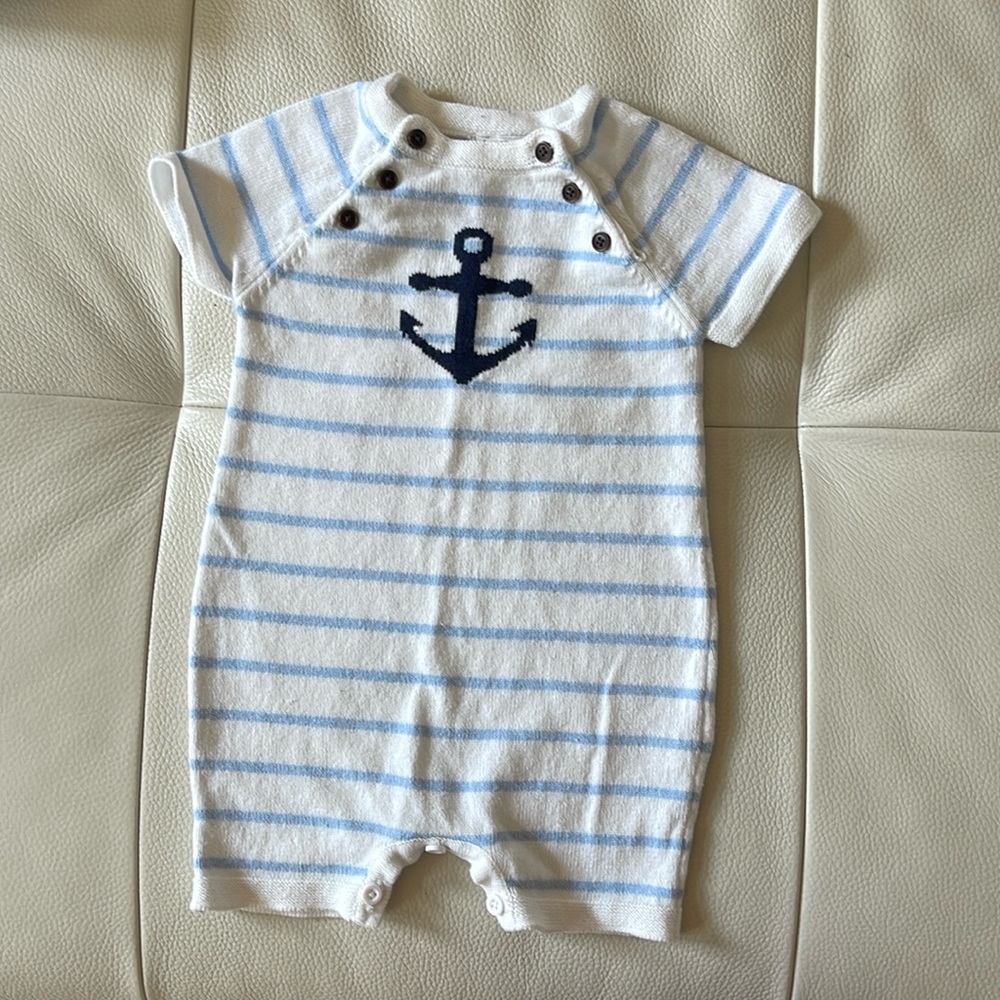 Janie and Jack Baby Romper, 6-12 months